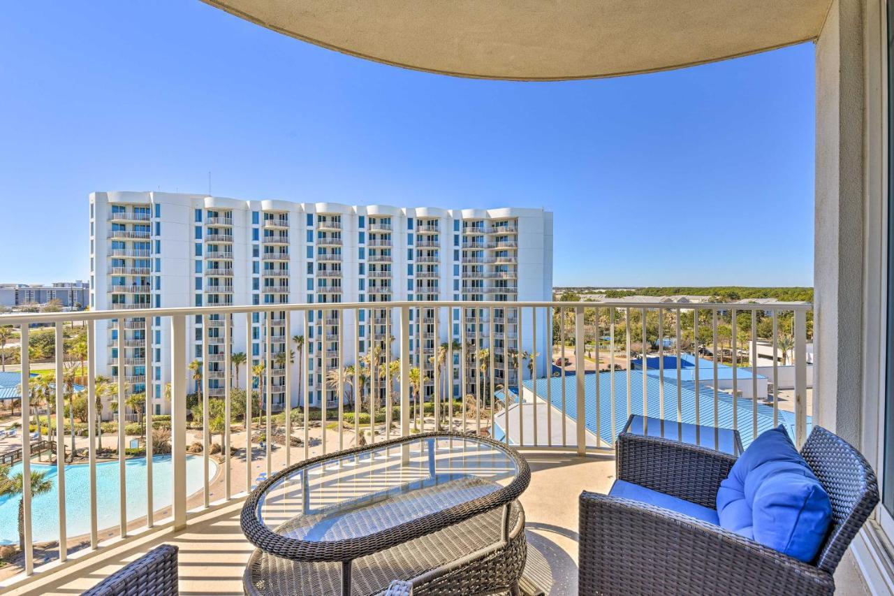 Modern Resort Condo With Balcony - Walk To Beach! Destin Bagian luar foto
