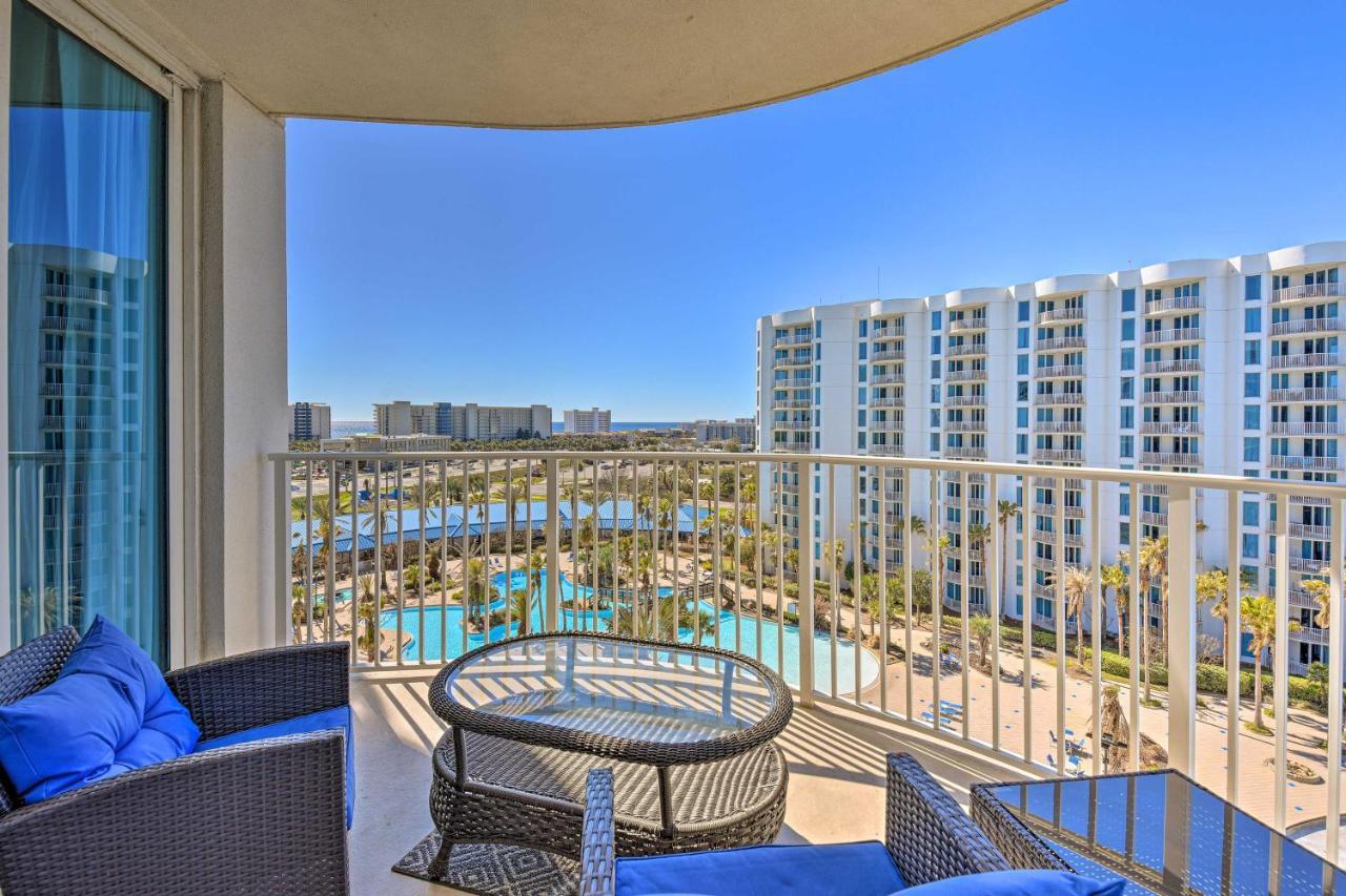 Modern Resort Condo With Balcony - Walk To Beach! Destin Bagian luar foto