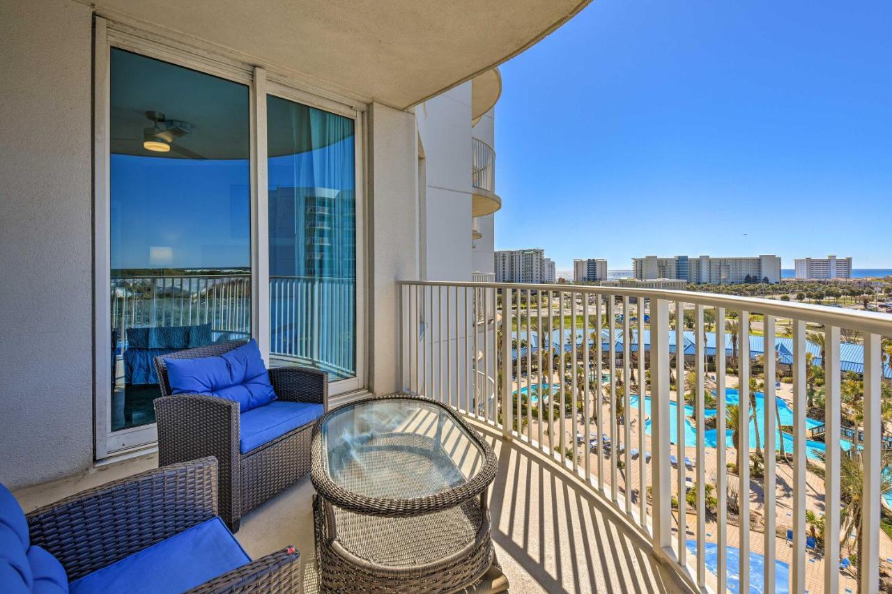Modern Resort Condo With Balcony - Walk To Beach! Destin Bagian luar foto